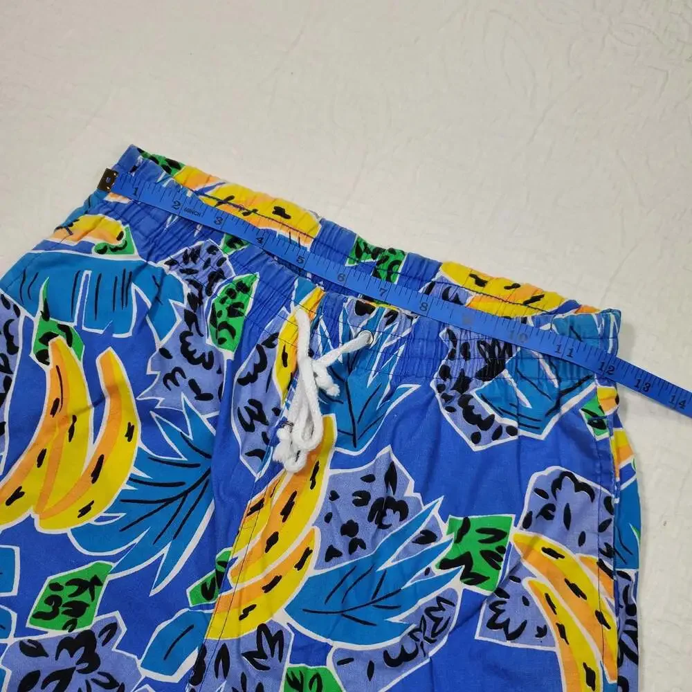 Vintage fun beach print shorts small